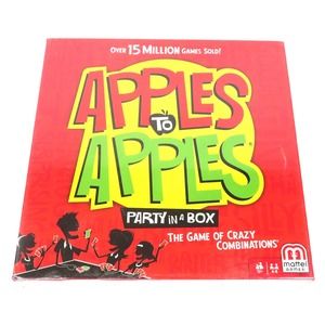 NIB APPLES TO APPLES Party in a Box Game of Crazy Combinations (discontinued)